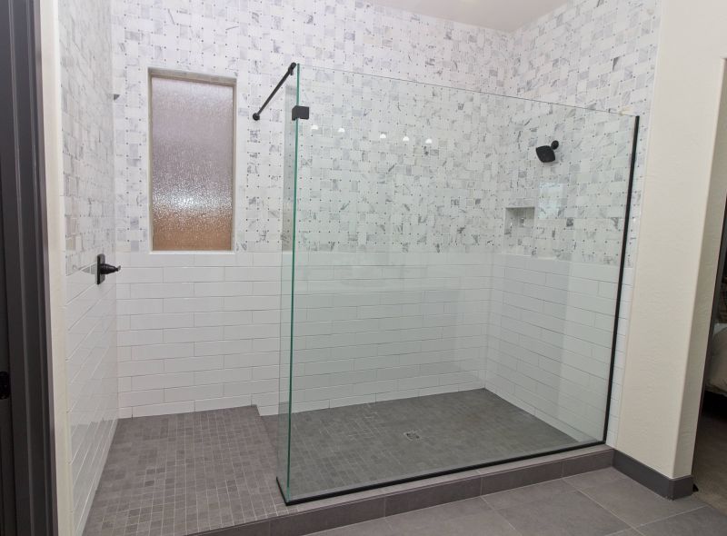 Shower Niche with Accent Tile