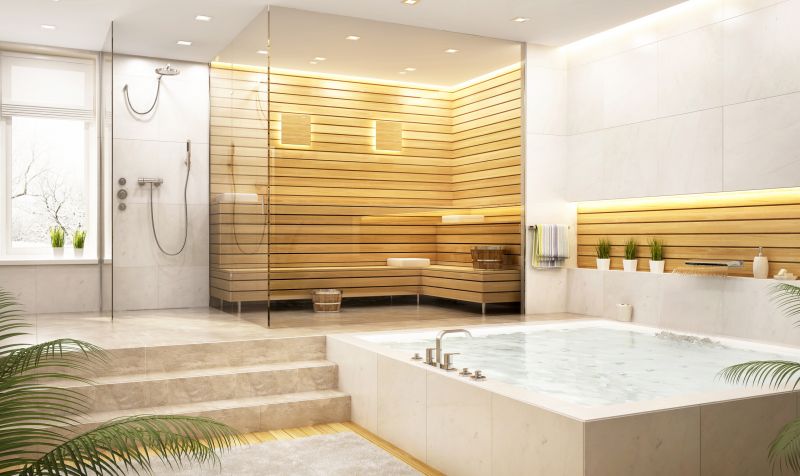 Spa-like Shower Area